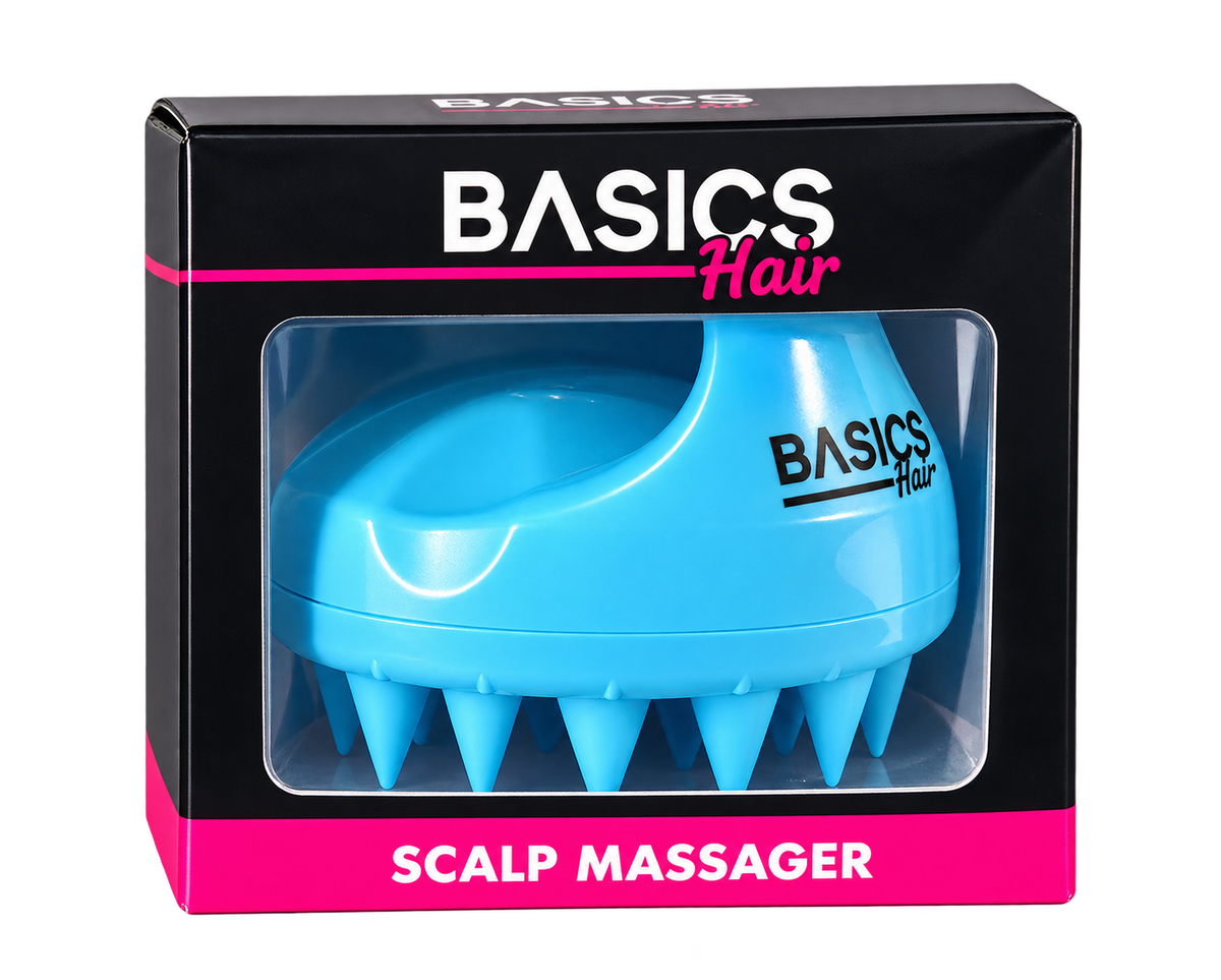 Basics Hair Scalp Massager – Silicone Scalp Brush