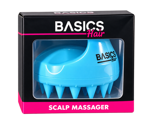 Basics Hair Scalp Massager – Silicone Scalp Brush