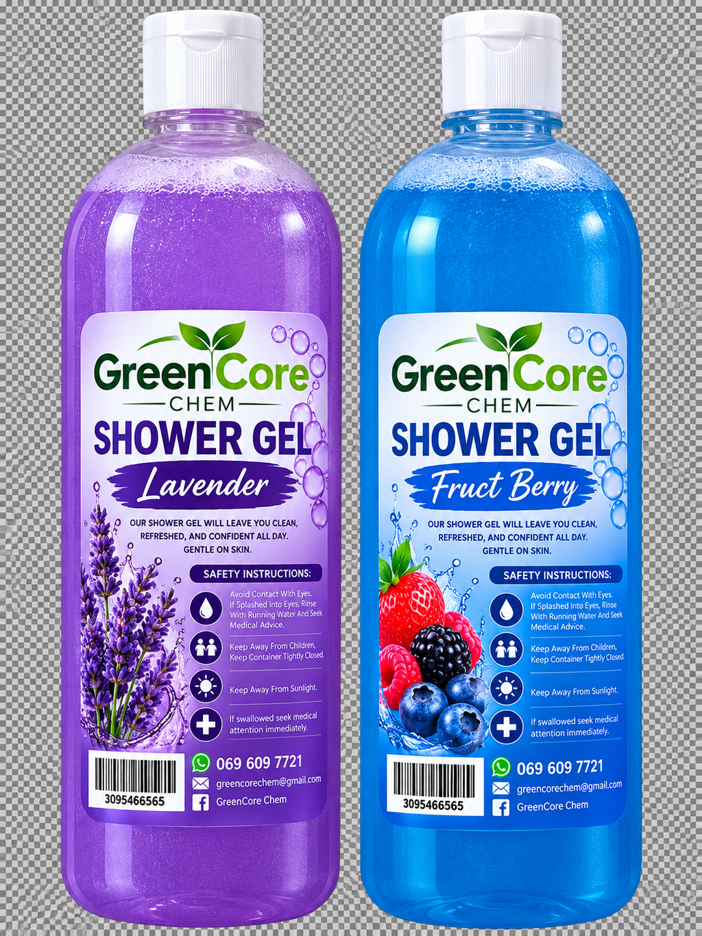 GreenCore Chem Shower Gel 1L