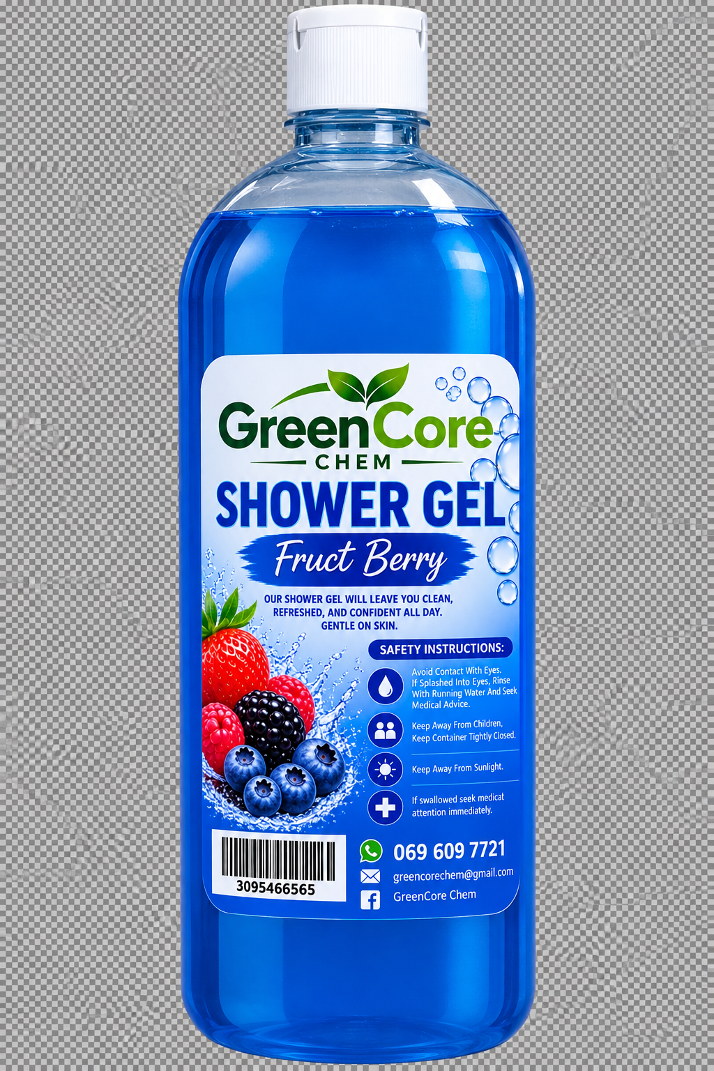 GreenCore Chem Shower Gel 1L