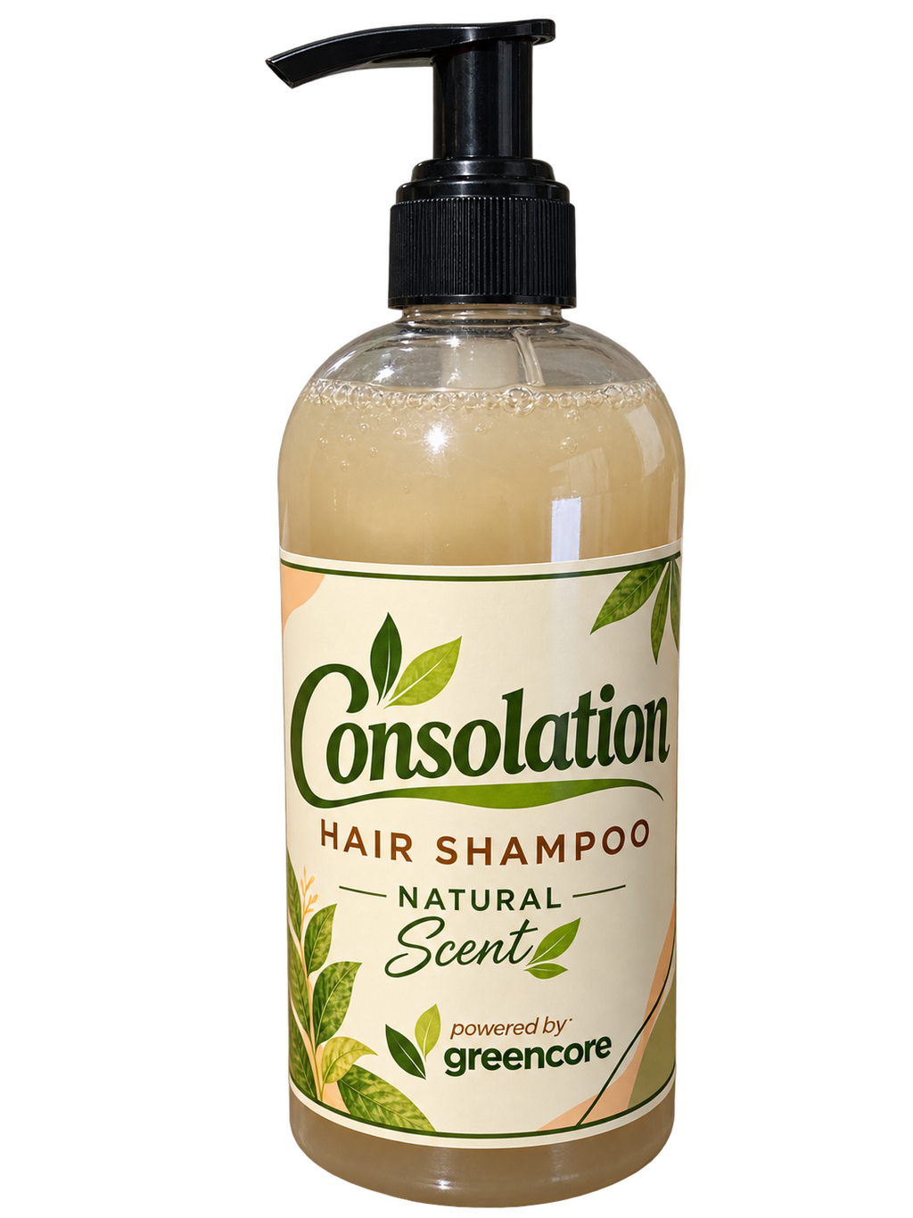 GreenCore Chem Anti-Dandruff Hair Growth Shampoo with Neem, Amla & Castor Oils – 500ml