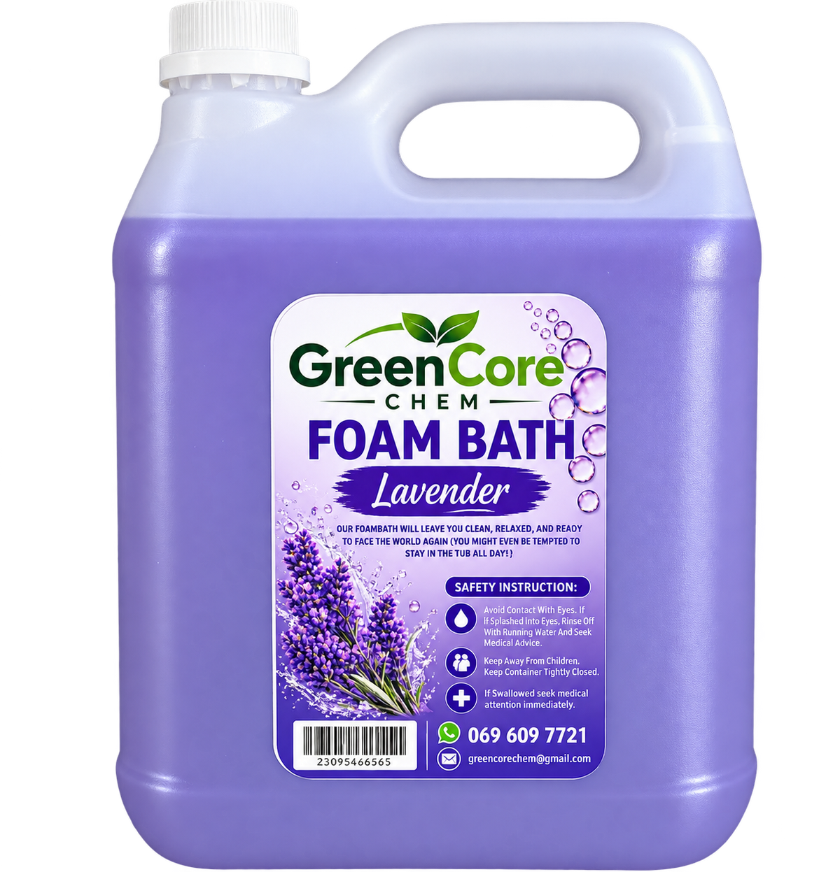 GreenCore Chem Lavender Foam Bath – 5L