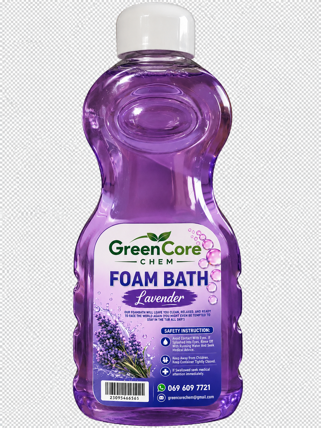 GreenCore Chem Lavender Foam Bath – 1.5L